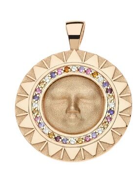 ISO Jane Win STRONG Blazing Sun Coin Pendant
